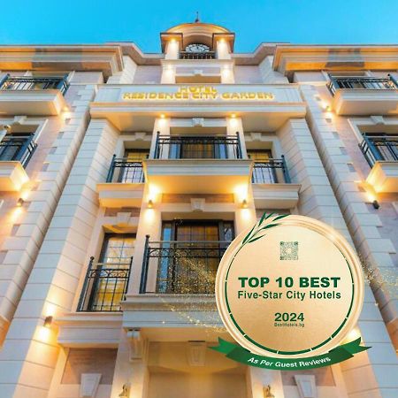 Residence City Garden - Certificate Of Excellence Top 10 Best Five-Stars City Hotels For 2024 Awarded By Htif พลอฟดิฟ ภายนอก รูปภาพ